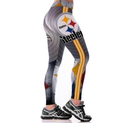 Women Fitness Leggings Team Pittsburgh 