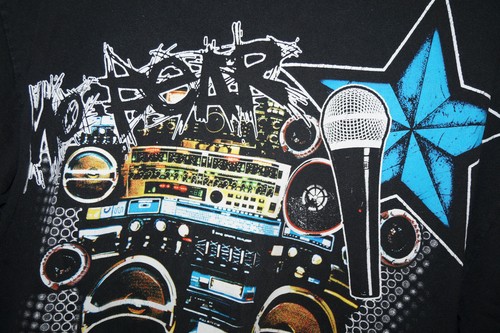 NO FEAR DJ DISC JOCKEY BLACK T-SHIRT XL EXTRA LARGE - Picture 2 of 7