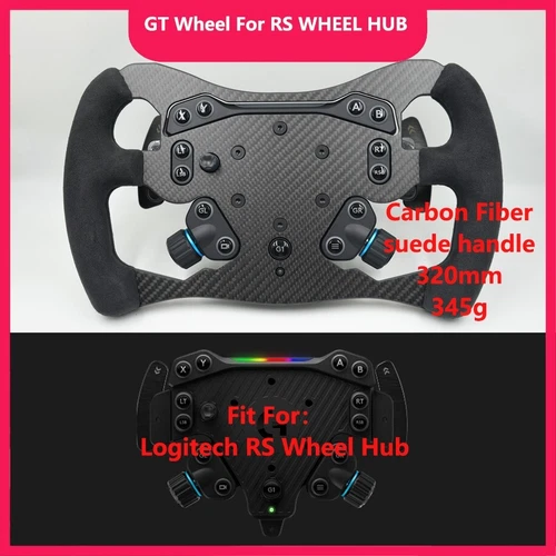 SIMPUSH GT F1 Simracing Wheel Mod For Logitech RS Wheel Hub