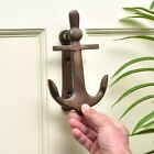 Antique Look Anchor Iron Door Knocker Door Bell Home Decor
