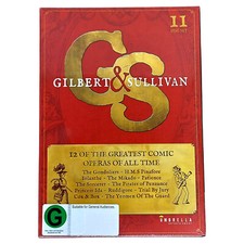 Gilbert & Sullivan - R4 DVD - 12 Greatest Comic Operas of All Time - Box Set