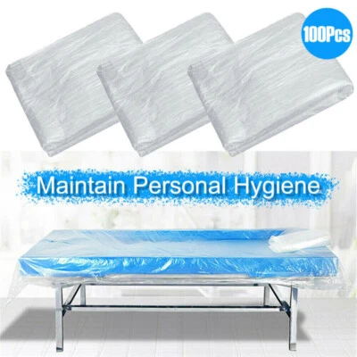100PCS Disposable Couch Cover for Massage Tables Bed Beauty Protection SPA Salon