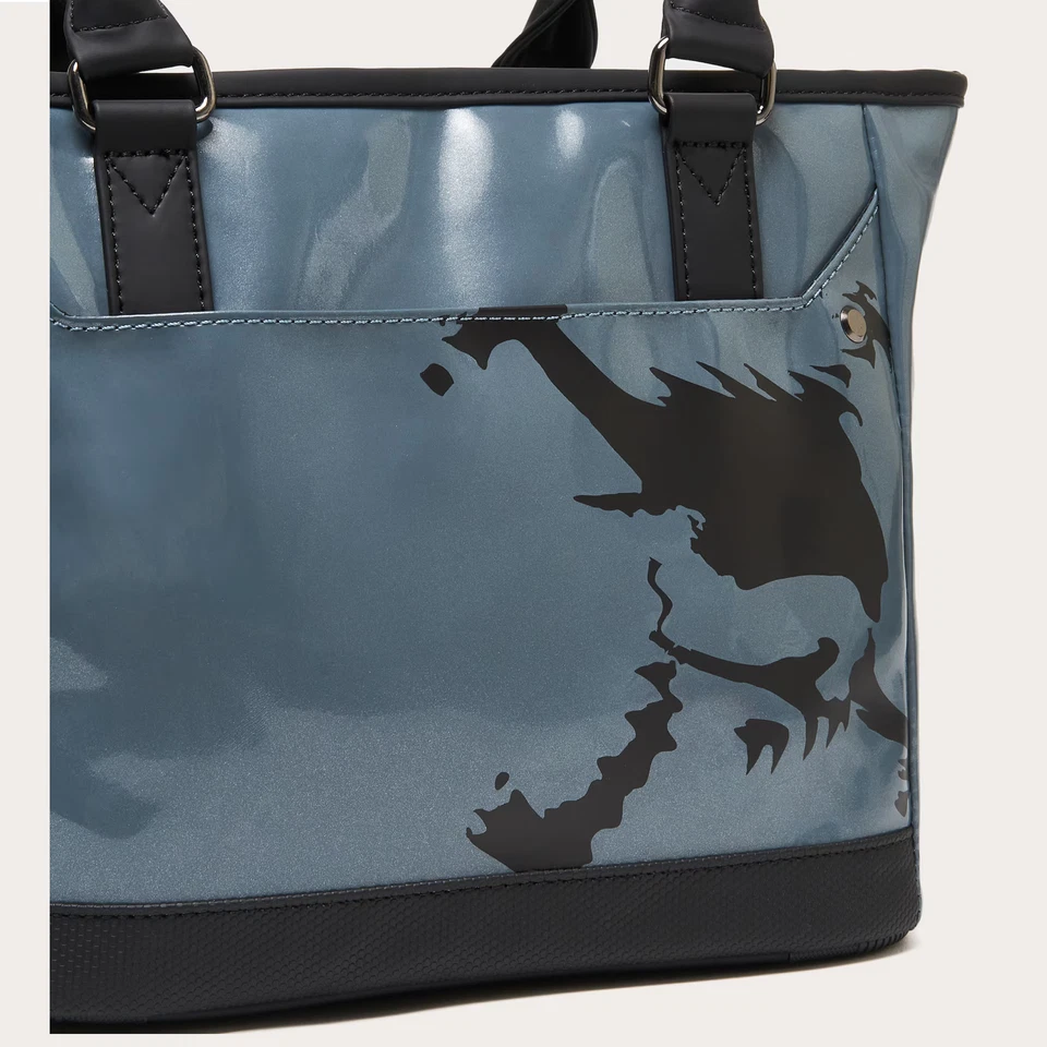 Mini Bolso de Mano Oakley Golf Calavera Compacto 18.0 Bolsa Esencial Accesorio Plateado  Foto 4 de 4