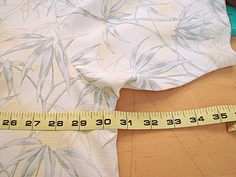 Camisa de vestir para hombre Tommy Bahama estampado bambú seda amarillo verde S/S abotonada XXL Foto 4 de 4