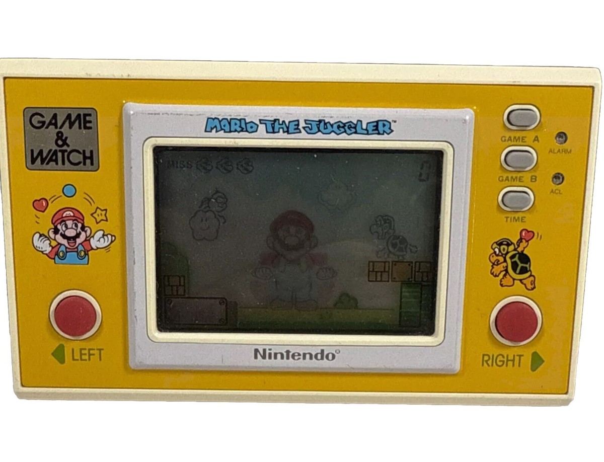 任天堂 - ゲーム&amp;ウオッチ  マリオ ザ ジャグラー MARIO THE JUGGLER Nintendo Game & Watch MARIO THE JUGGLER, Boxed Made in Japan