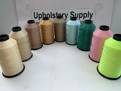 TEX-70 Bonded Nylon #69 Upholstery Thread , 16 oz- Navy #1 . for 2 spools - Picture 7 of 11