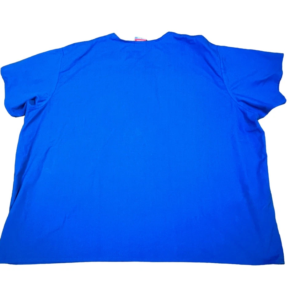 Blusa Médica Florida Gators 3XL Azul UF Bordado Logo Bolsillo Doctor Enfermera Camisa Foto 3 de 4