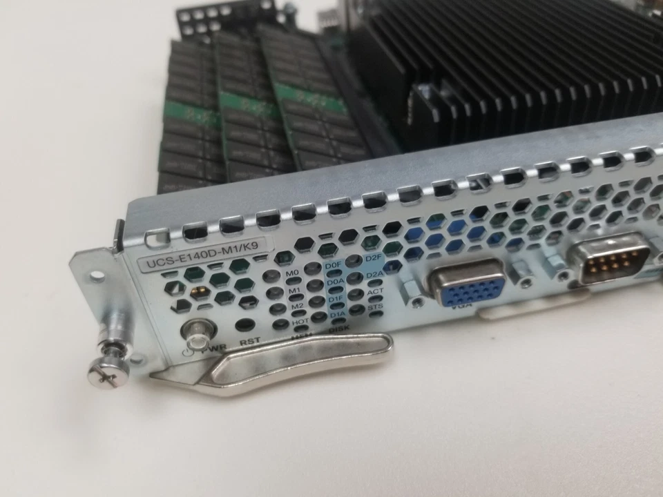 Cisco UCS-E140D-M1/K9 48Gb RAM, 3x1Tb SATA Max Config for ISR 4000 Series - Image 2 of 2