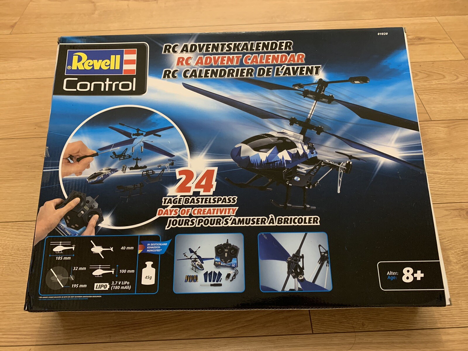 revell helicopter advent calendar