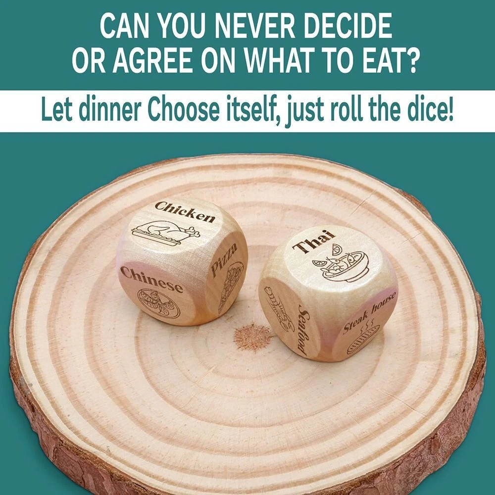 2pcs Take Out Dice Date Night Dice for Couples Boyfriend Girlfriend | eBay