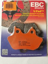 Ebc Fa400v Semi-sintered V Brake Pads 1 Pair For Sportster Softail Road Glide Ebc Fa400v Semi-sintered V Brake Pads 1 Pair For Sportster Softail Road Glide