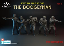 TurnBase Miniatures: Wargames - The Boogymen x5 Pack