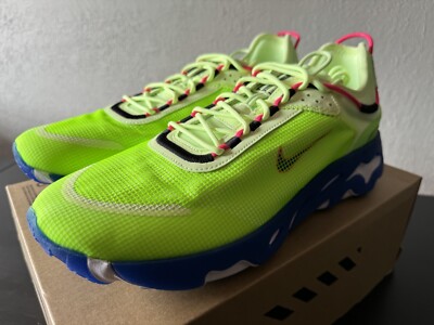 Nike React Live Premium  Barely Volt Hyper Royal  CZ9081-700 Men s 13 No-Lid