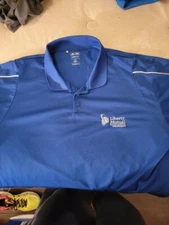 Liberty Mutual Polo, Royal Blue, XXL