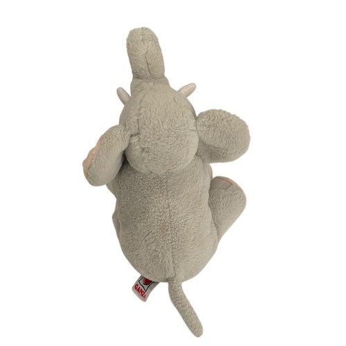 Webkinz Elephant Gray Plush Stuffed Toy Velvety Ganz 9" - Picture 6 of 8