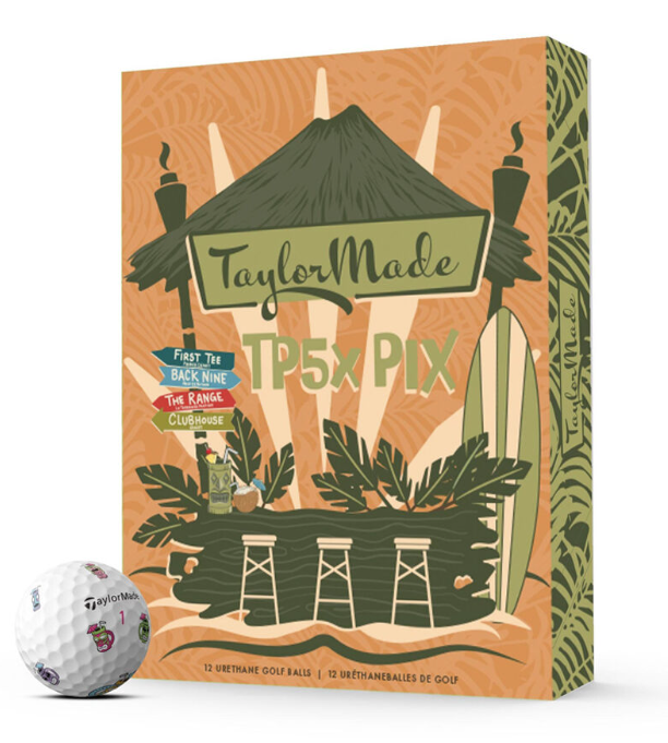 TaylorMade TP5x Pix TIKI Limited Edition Golf Balls | eBay
