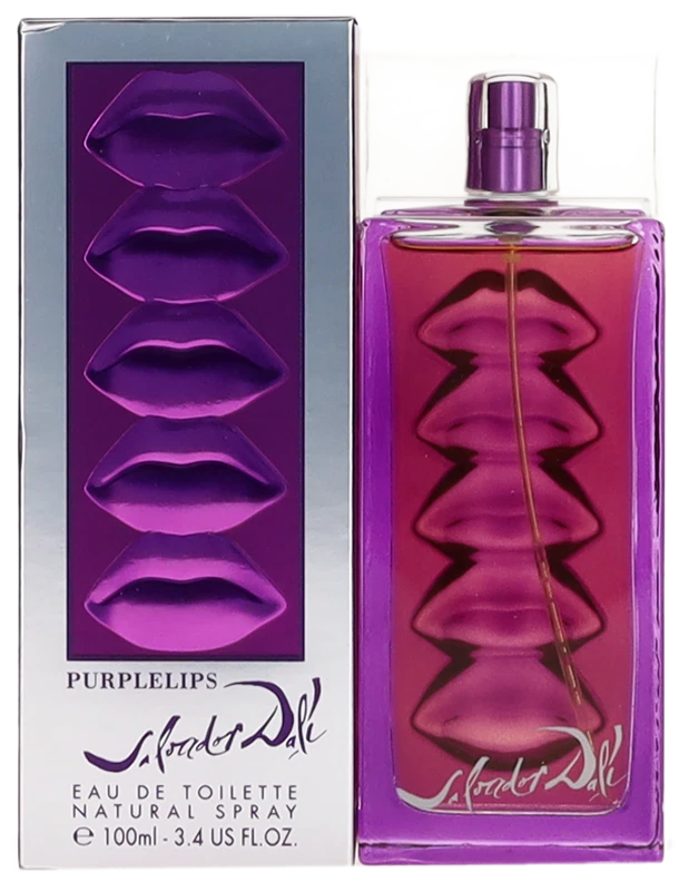 Salvador dali purple lips new arrivals