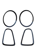 CROMATURE MODANATURE CORNICE FARI STOP MINI COOPER S JCW R56 R57 R58 R59 07 - 15