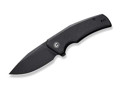 CIVIVI Regulatron G10 All Black Taschenmesser Nitro-V Linerlock Schwarz C23006-1
