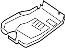 87119-80J00-P4Z Suzuki Cover,rr seat cush,r 8711980J00P4Z, New Genuine OEM Part