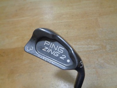 PING Zing 2 Stainless 3 IRON IRONS Zing Two Steel JZ S-Flex white dot