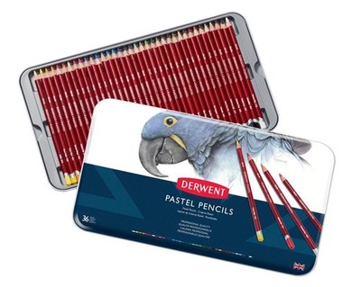 Derwent Artist Professionell Pastell Stifte 36 Farbe Dose Set