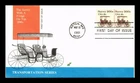 US COVER SURREY TRANSPORTATION SERIES FIRST DAY ISSUE SPECTRUM CACHET
