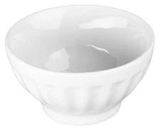 4.5-Ounce Fluted Bowl, Set of 4, White