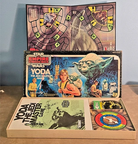 COMPLETE Vintage Star Wars Yoda The Jedi Master Game 1981 Board Game