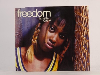 MICHELLE GAYLE FREEDOM (J46) 7 Track CD Single including Picture Sleeve BMG