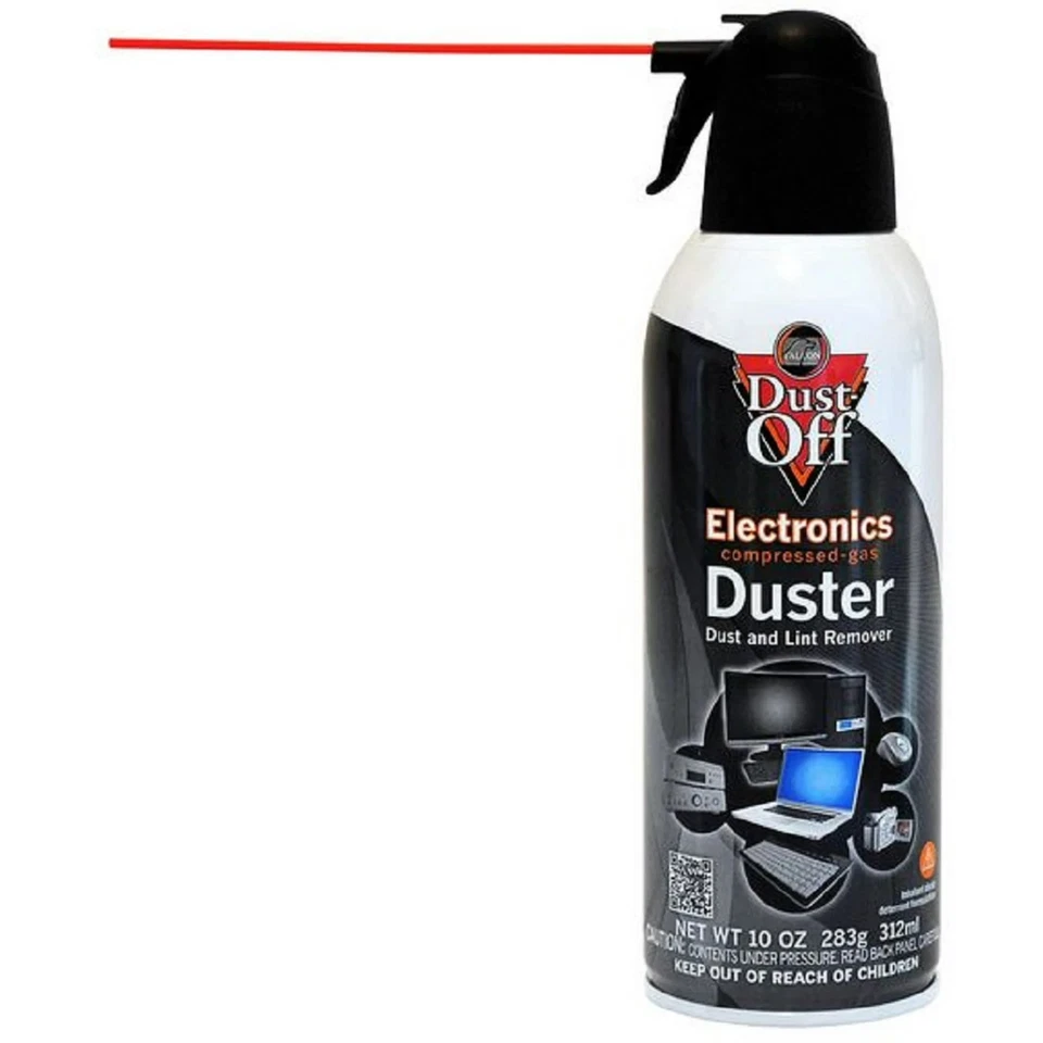 3 Pack Falcon Dust-Off Compressed Gas Electronics Duster 10oz. - Image 2 of 3