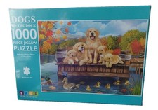 Dogs on the dock 1000 pc puzzle