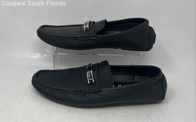 Calvin Klein Mens Merve Black Round Toe Slip-On Driving  display picture 2