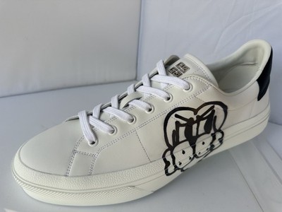 New Givenchy Men's City Sport Sneakers Size 11.5 Fashion Tennis Shoes White