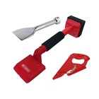 Carpet Fitting Tool Kit 3pc Knee Kicker Stretcher Bolster Cutter Trimmer Laying
