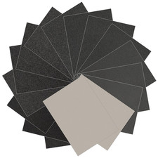 12-Pack Wet Dry Sandpaper Assortment 9X11 - 400/600/800/1000/2000/3000 Grits 