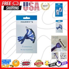Men's Disposable Razors, 3-Blade Razors with Lubricating Strip and Pivoting H...