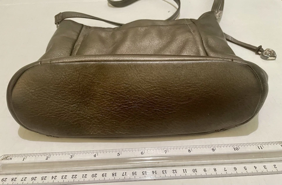 BRIGHTON PEWTER RARE ANJULINA ANJU CROSSBODY MASTERPIECE  JEWEL EMBELLISHED    - Image 3 of 4