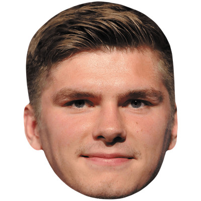 Owen Farrell (Stubble) Celebrity Mask, Flat Card Face, Fancy Dress Mask