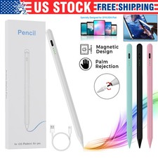 For Apple Stylus Pencil iPad 10/9/8/7/6th Gen Air 5/4/3 iPad Pro 2018-2024 Pen 