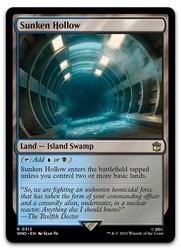 Sunken Hollow #312 Rare Universes Beyond: Doctor Who MTG