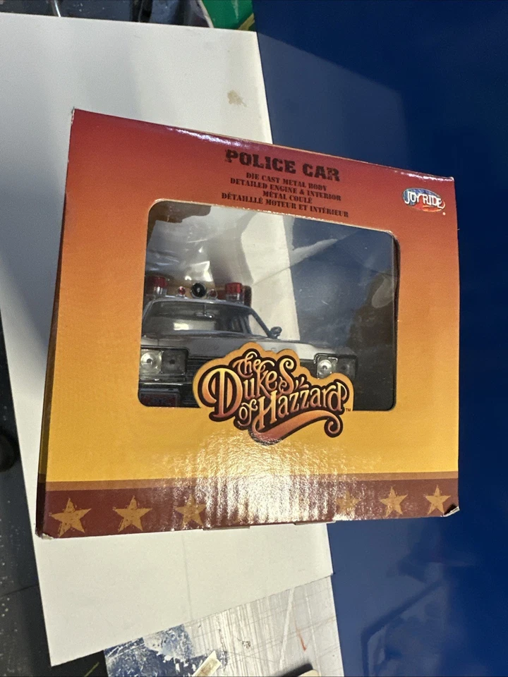 Joy Ride The Dukes of Hazard Rosco Patrol Car Diecast 1:18 VERY RARE - Image 4 of 4