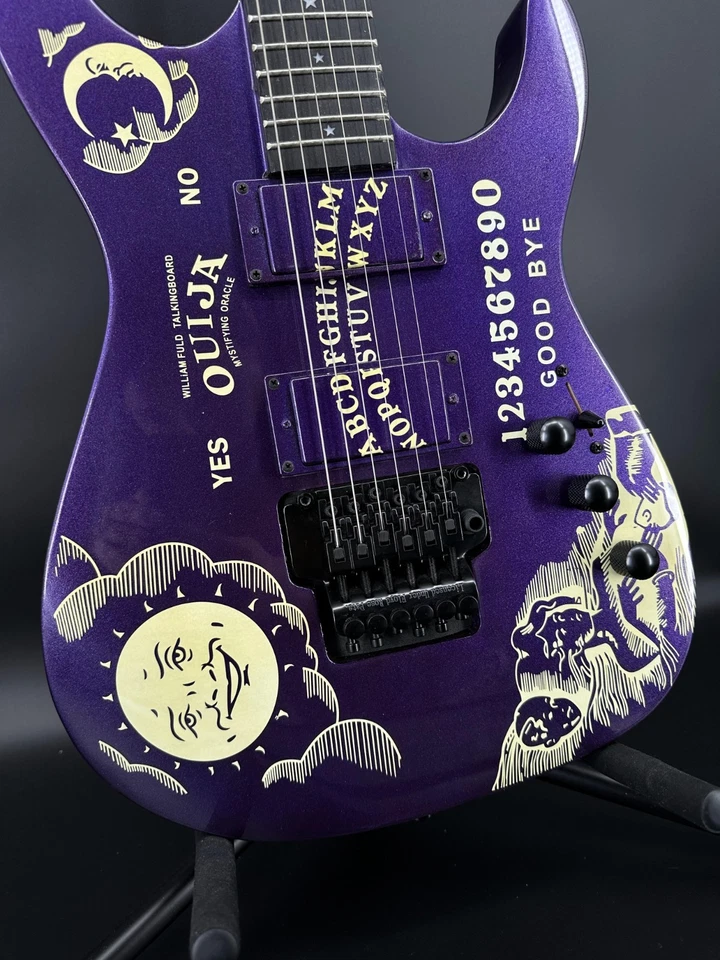U.S Kirk Hammett Signature KH-Ouija Electric Guitar - Limited Edition Purple - Image 4 of 4