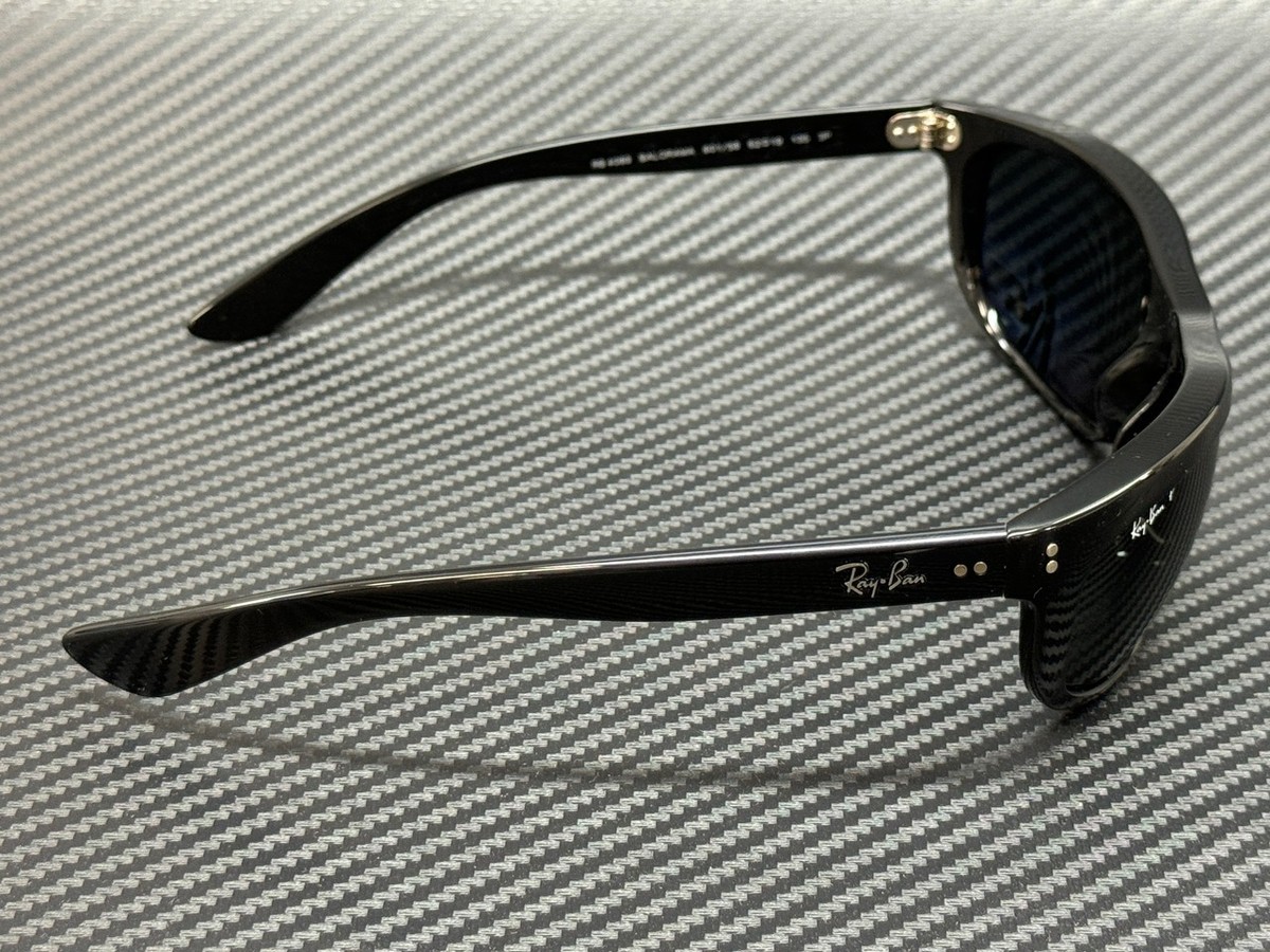 RAY BAN RB4089 601 58 Black Green Polarized Unisex 62 mm