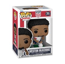 FUNKO POP! WESTON MCKENNIE WORLD CUP 2026 TEAM USA #71 VINYL FIGURE w/PROTECTOR