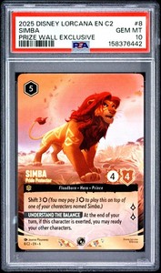 PSA10Disney Lorcana シンバ #215 EN 7920 Lorcana Psa 10 | eBay