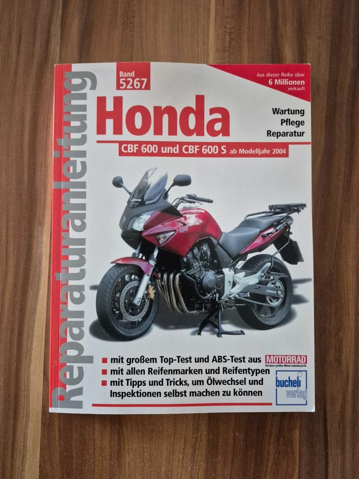 Reparaturanleitung Reparaturhandbuch Honda CBF 600 600 S - Bild 1 von 4