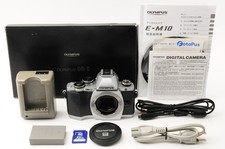  Near MINT Olympus OM-D E-M10 Mirrorless Camera Body 18773 Shutter Count 290