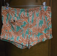 VTG 1950'/60'S PILGRIM BRAND SWIM TRUNKS SIZE SMALL HAWAIIAN PALM TREES