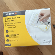 Medela Easy Pour Breast Milk Storage Pouches Leak Proof Freezer Safe 7 oz 100